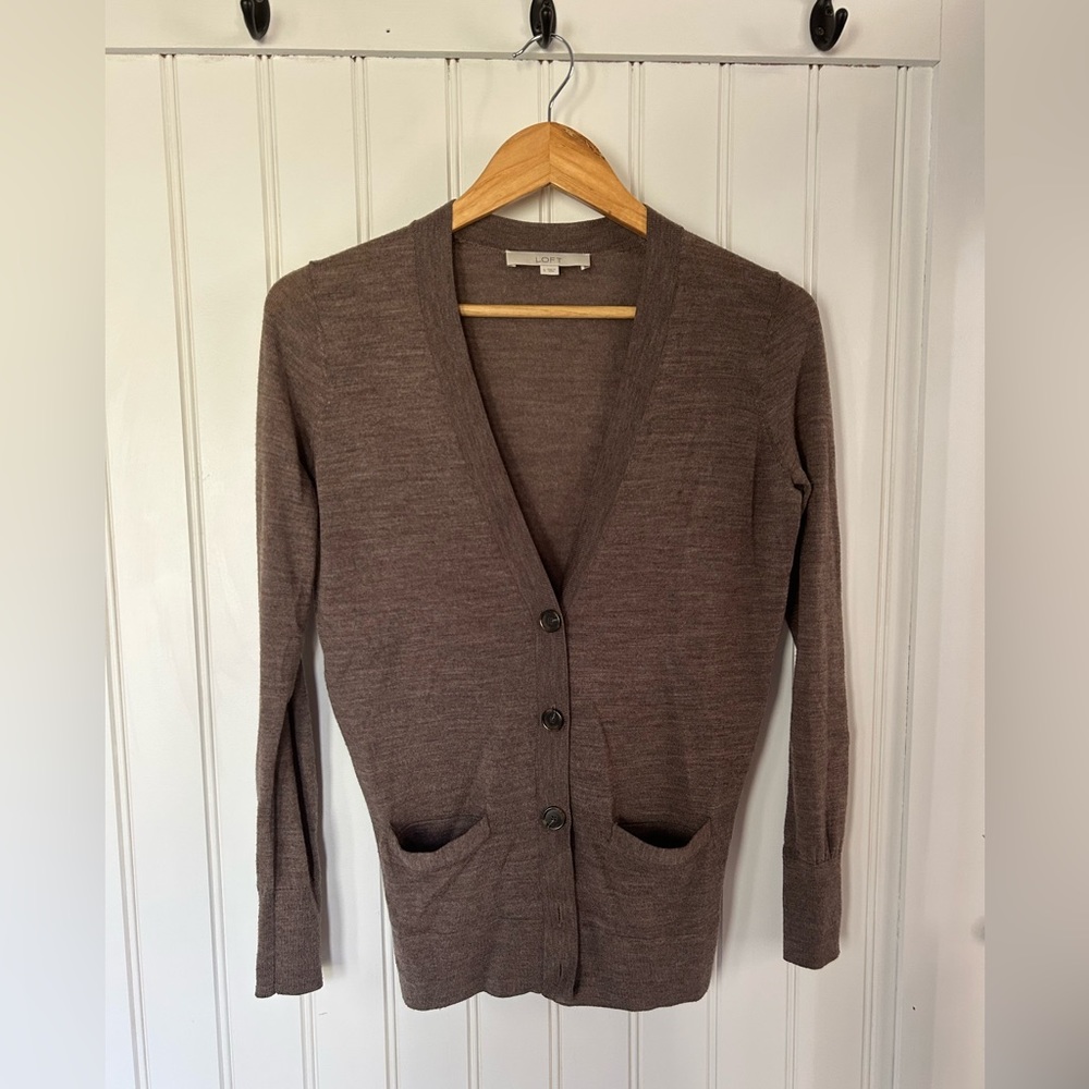 LOFT Button Down Cardigan